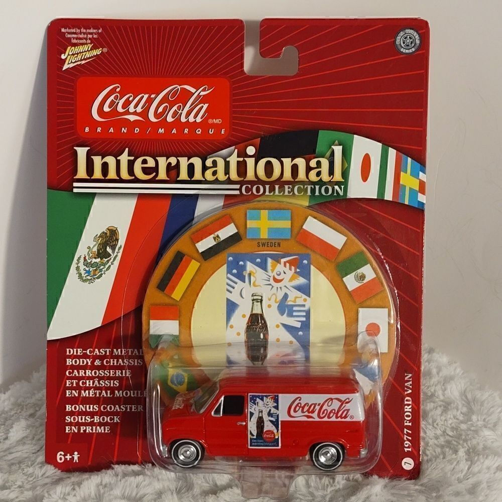 Coca Cola International Collection Die Cast 1977 Ford Van